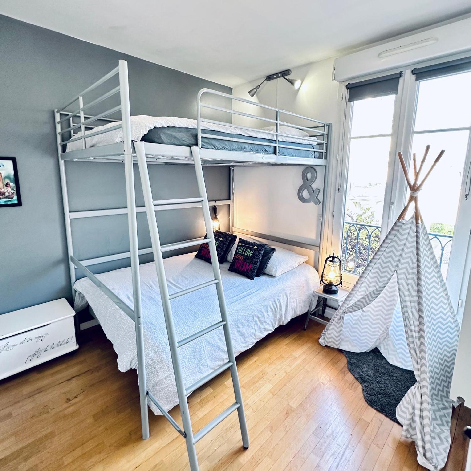 Cosy Apartment Carre Elysee Serris Exterior foto
